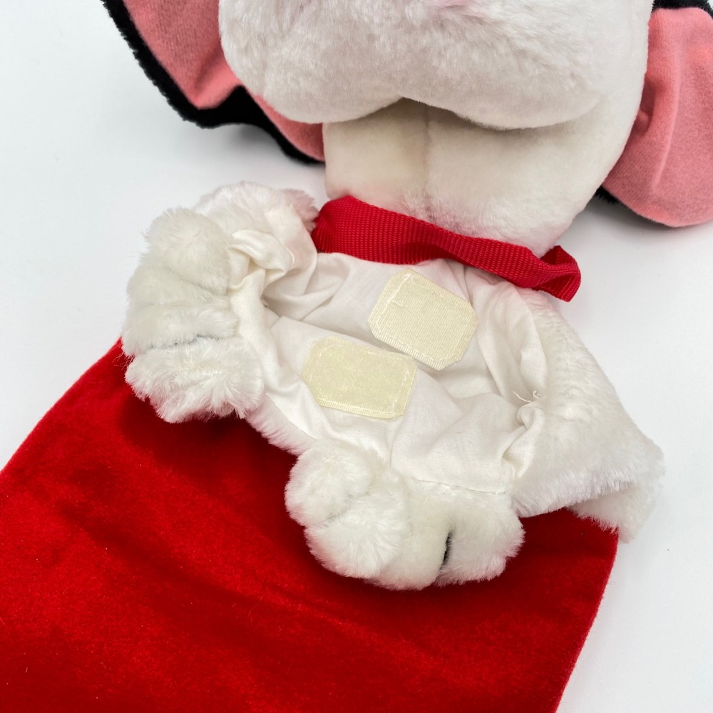 Vintage 101 Dalmatians Plush Christmas Stocking Dog 20" Holiday Decor - Picture 6 of 8